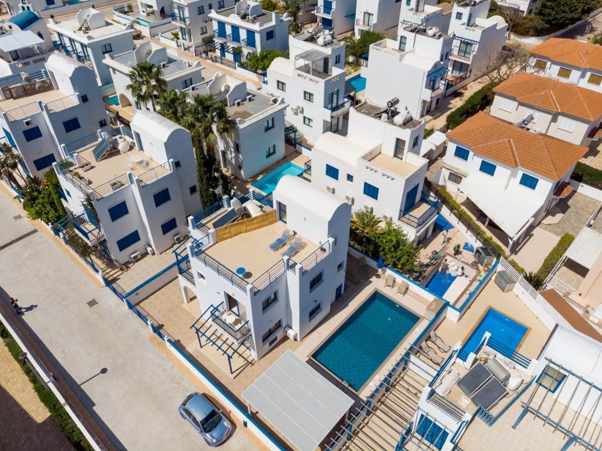 St Nicolaos Villa Ekaterina 3 Bdrm Protaras Buitenkant foto